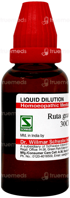 Dr Willmar Schwabe Ruta Graveolens 30Ch Dilution 30Ml